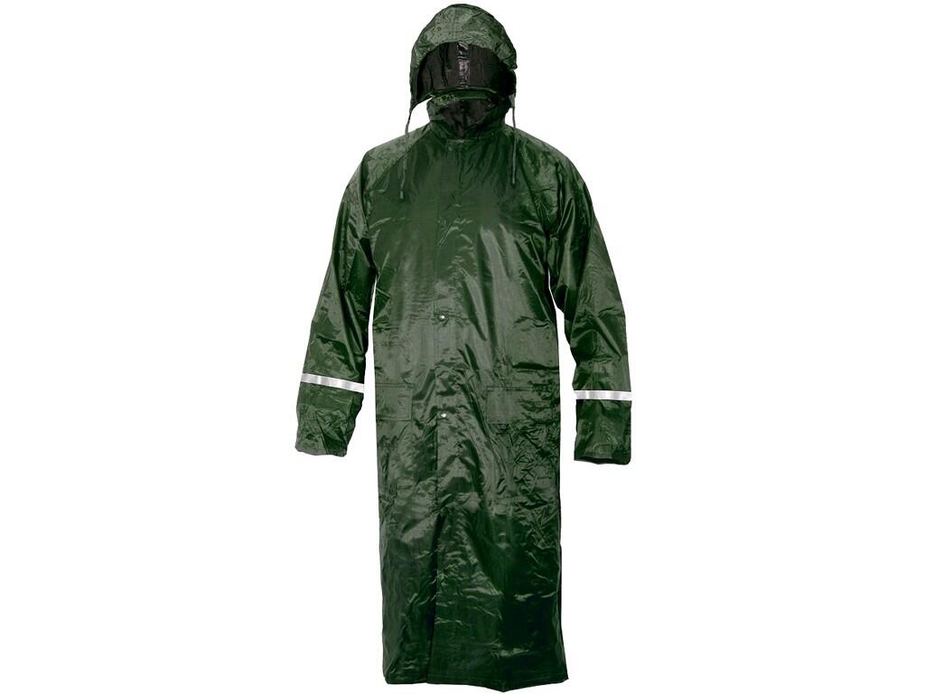 Vodeodolný plášť CXS VENTO, zelený, vel. 2XL